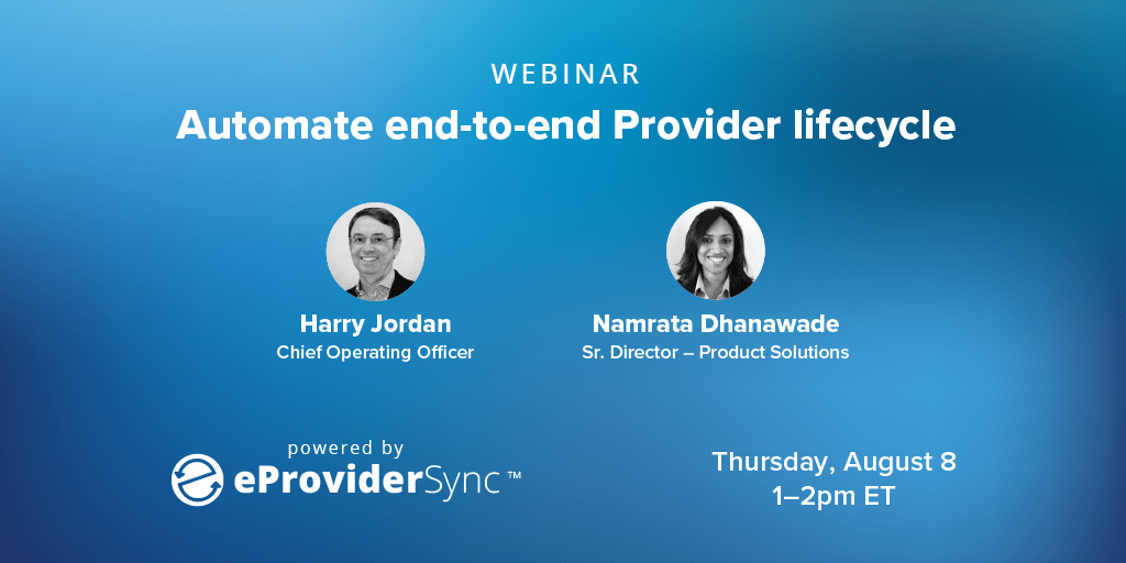 SimplifyHCare's tweet photo. Register for our #eProviderSync webinar and discover how we enable Health Plans to simplify Provider data, directory and contract management by creating a single source of truth for Provider data. https://t.co/zwAaMDsP7p 

#ProviderData #ProviderDirectories #ProviderContracting https://t.co/ZLQPL1TJo4