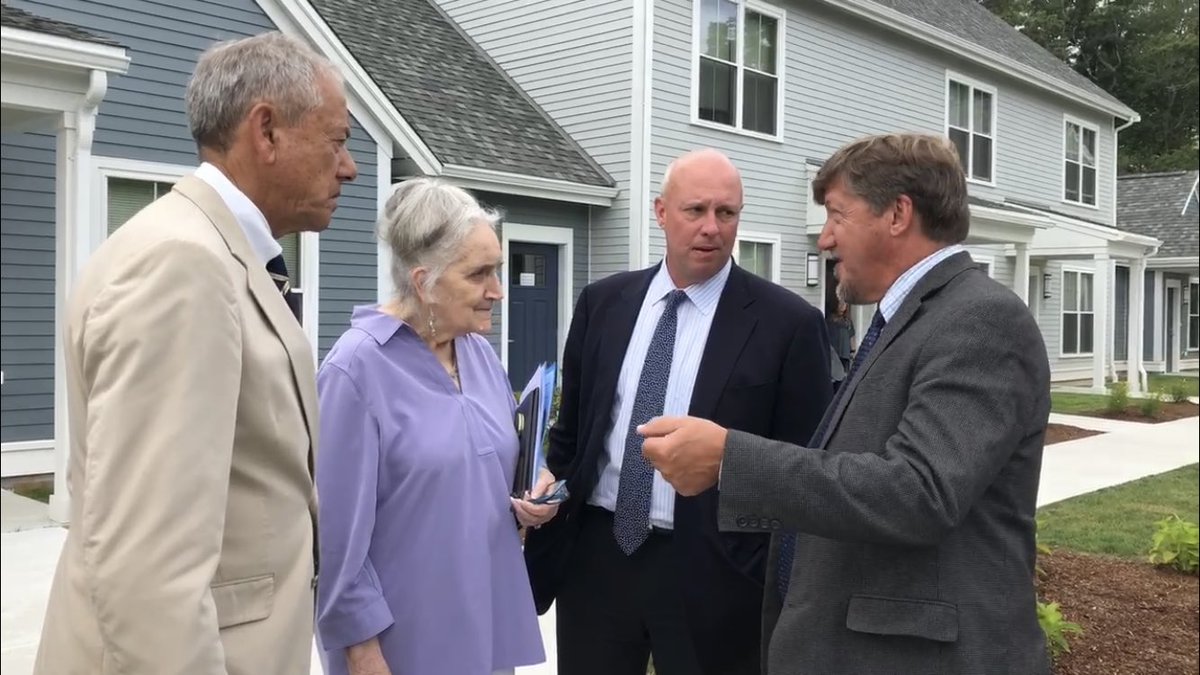 MassEOED's tweet photo. .@MA_DHCD was pleased to support Noquochoke Village with both tax credits + direct subsidies. We're thrilled to have @mhphousing celebrating with us today. MHP provided technical assistance to Westport early on, and kicked in critical financing once a developer was named. #15k4ma https://t.co/UwSbHQqbg9
