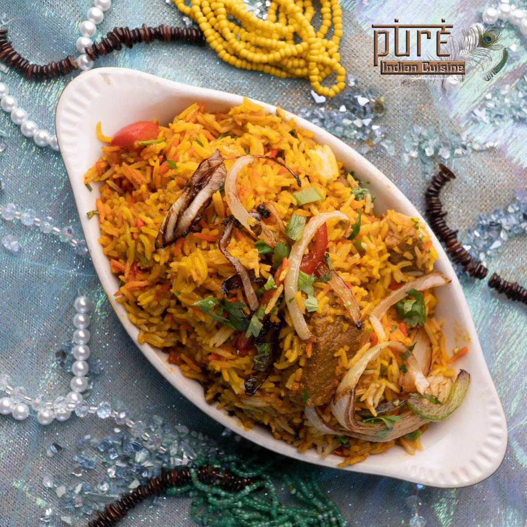 pure_Indian702's tweet photo. Who's up for an amazing one pot meal? Lamb Biryani #pureindiancuisine #indianfood #vegasfoodie https://t.co/4DYp8VLBcY
