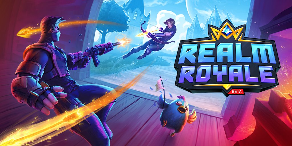 Realm Royale Realm Royaleが Playstation Jpで日本に登場 プレイヤー数1000万人以上 クラスを選んで戦うファンタジーバトルロイヤルに参戦しよう ファンタジーな武器 強力なアビリティ そして主役のチキンなど ワクワク満載の王国に飛び込め 今すぐ