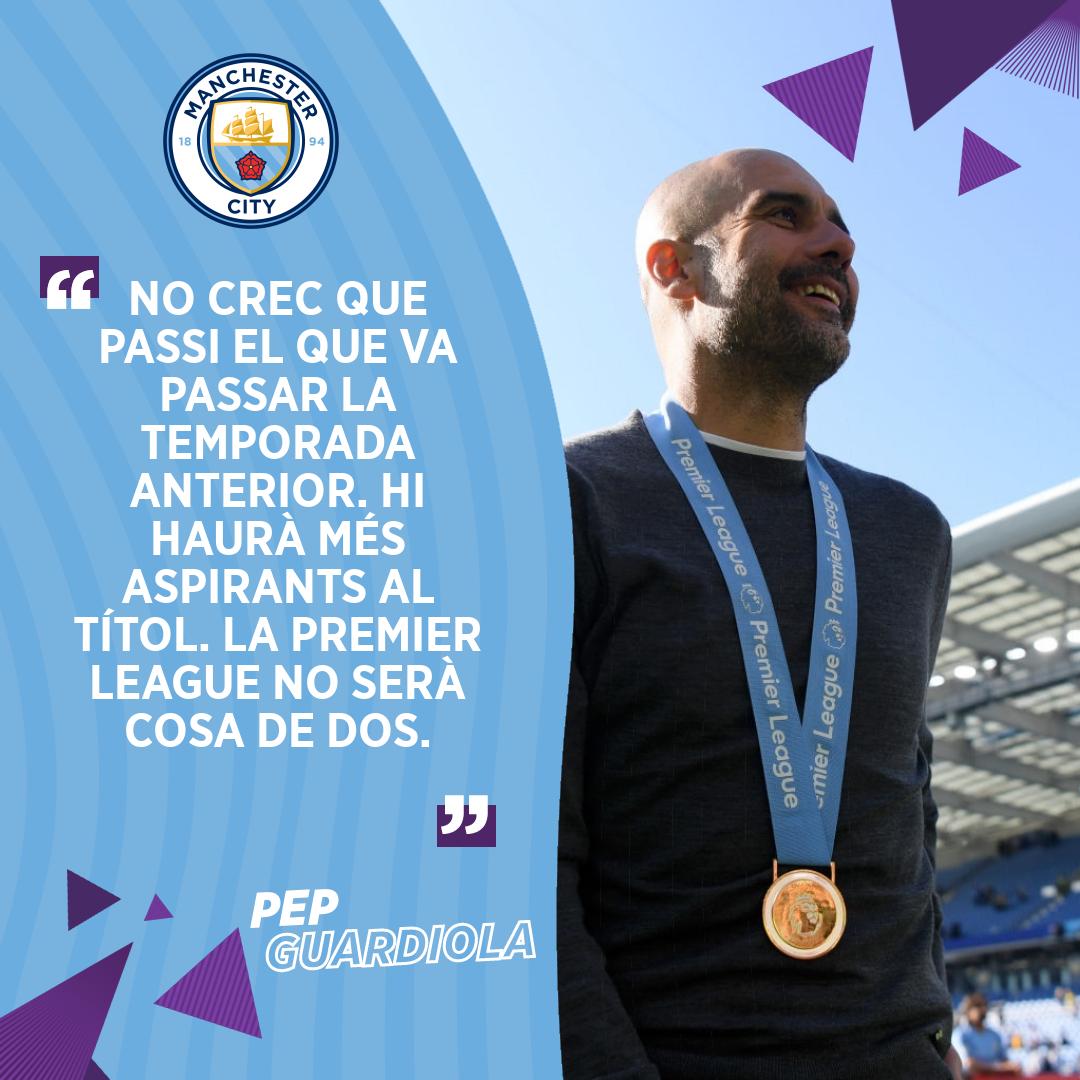 💬 Pep Guardiola

🔵 #mancity