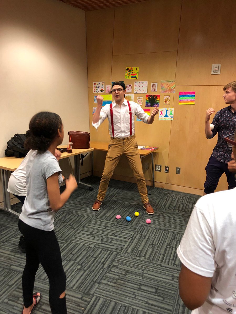 Everyone had fun at yesterday’s Tommy and Tommy #juggling program!