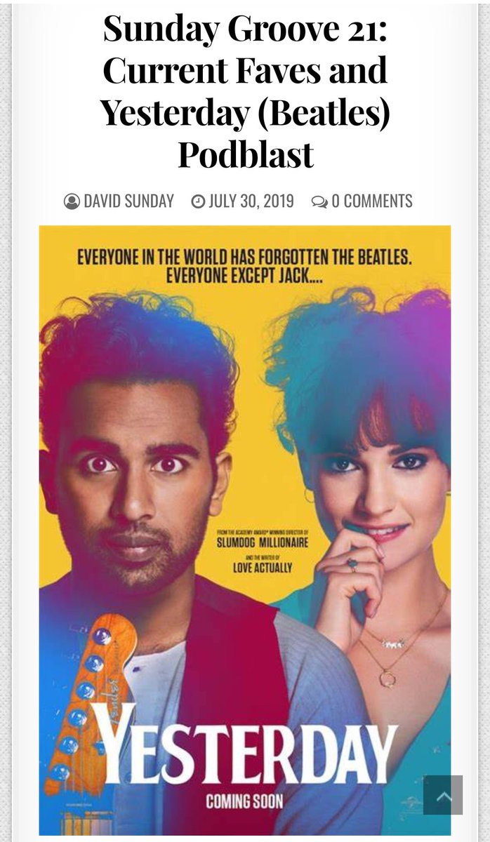Sunday_Groove_'s tweet photo. I discuss new awesome music from @PACK_band, @lights, @alterbridge, and @toddweberguitar's band TBR on this newest podblast. Then I briefly discuss @yesterdaymovie.
https://t.co/O6Y8hsFU3r https://t.co/exulI2QIBG