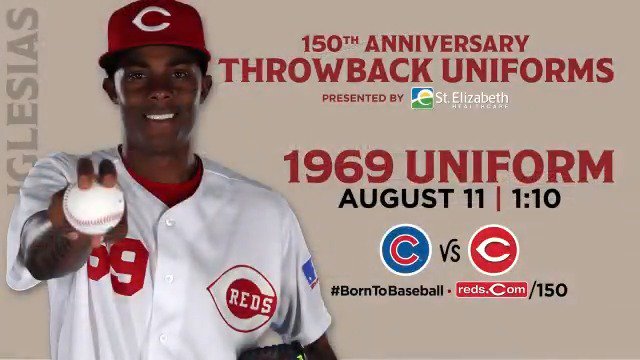 Reds 150th anniversary throwback uniforms unveiling 