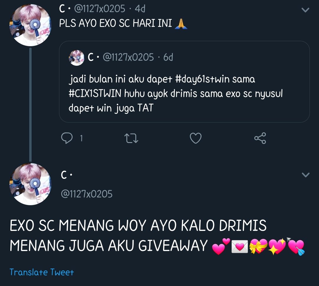 1127x0205's tweet photo. ya karena uda perna ngetweet kalo kesayangan aku yg kambek & debut bareng2 ini masing2 dapet win dan kejadian #Day61stwin #CIX1STWIN #WhatALife1stwin #BOOM1STWIN
sama #Jaemin1stwin aku mau giveaway pulsa yaa 10k buat 3orang, flop gapapa uda nazar soalnya! ayo RT AJA 👍 https://t.co/bc92XgaGTH