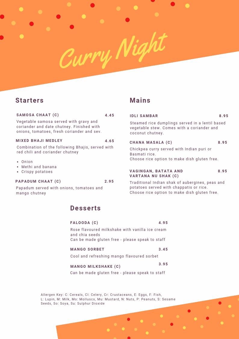 The curry night menu is finally here! Get excited, we’ve put a great mix of Gujarati food together for you. If you haven’t already, please do book a table as we are already busy. 

#currynight #august #gujaratifood #indian #indianfood #northampton #vegan
