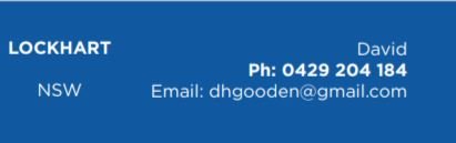 Thursday 1.30pm David Gooden <a href="/goodenwelding/">Gooden Welding</a> will be at Jason Coleman's <a href="/1jasoncoleman/">Jason Coleman</a> shed at "Moascar" with this batching trailer discussing spraying efficiency, water conditioning etc with <a href="/craig_ester/">Craig Warren</a> and Dave Bushell  RSVP to David Gooden (attached)