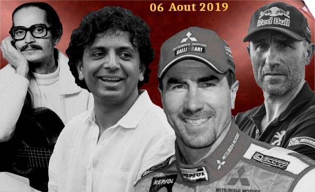 DoHitSMEDIA's tweet photo. #ZeeDAY - ♌️ Mardi #06Aout 2019 ♌️
"Bonne Fête à #Sixte et #Octavien".
🎸 #BadenPowellDeAquino - Guitariste Brésilien(+2000),
📽️ #ManojNightShyamalan - Réalisateur Indien,
⛷️ #LucAlphand - Sportif Français,
🏎️ #Stéphane Peterhansel - Pilote Auto/Moto Français. https://t.co/npHx2OjWvZ