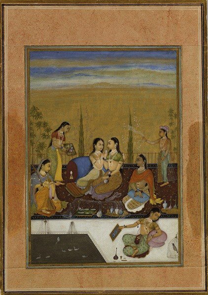ssharadmohhan's tweet photo. @DalrympleWill @iamrana @mukhoty
"Ladies on a Terrace" by artist #Ruknuddin, 1675AD, #Bikaner, #Rajasthan from the #KronosCollection, sub #Mughal #Rajput painting now with @metmuseum.
Classic #art #Heritage of #India https://t.co/Jlim5om9I6
