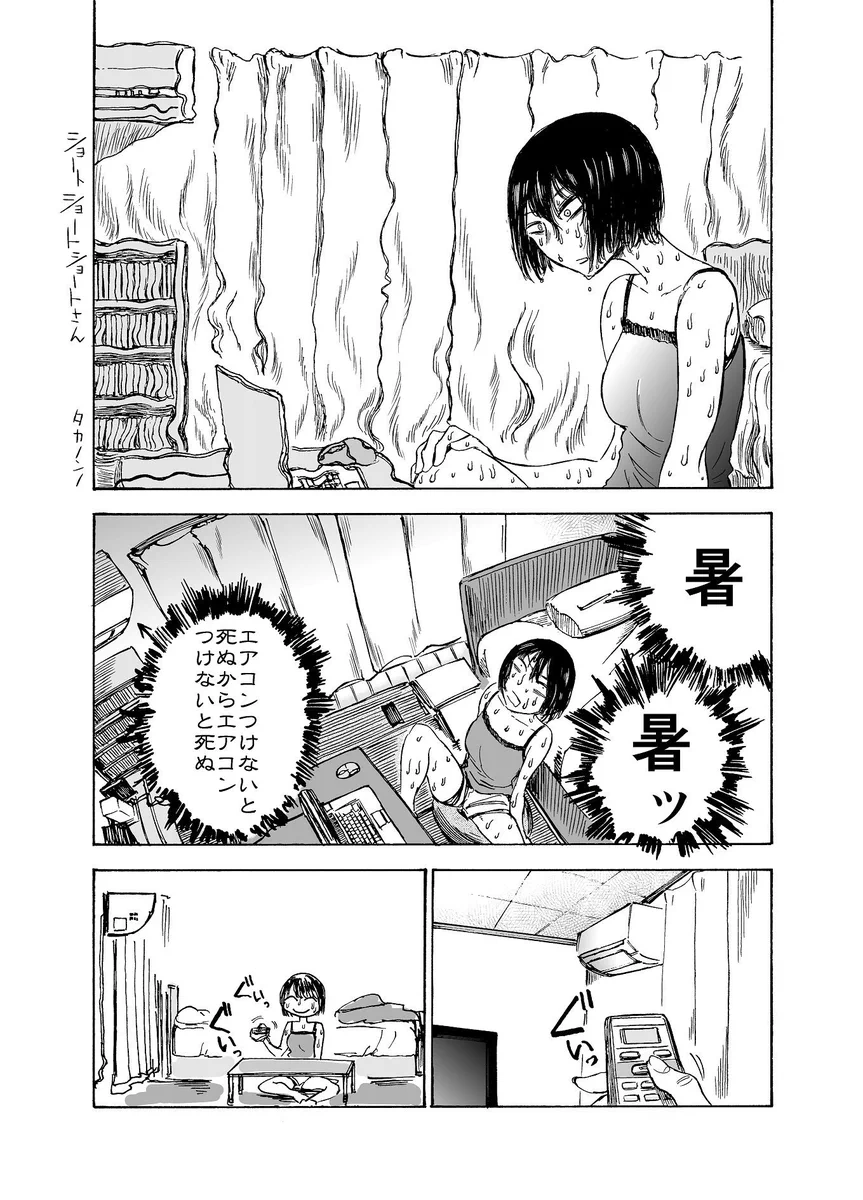 暑すぎて汗だくになったからエアコンをつけたのに・・・これはやばいwww