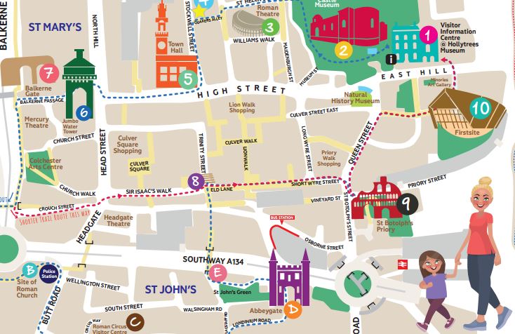 Walk our Heritage Treasure Trail this summer and get a prize when you've completed it. You can pick the quick town centre route or the longer route out to the Roman Circus.

Get a copy from our HQ in Hollytrees Museum or download here: ow.ly/nAUW50vnPCt | #ColchesterForFree