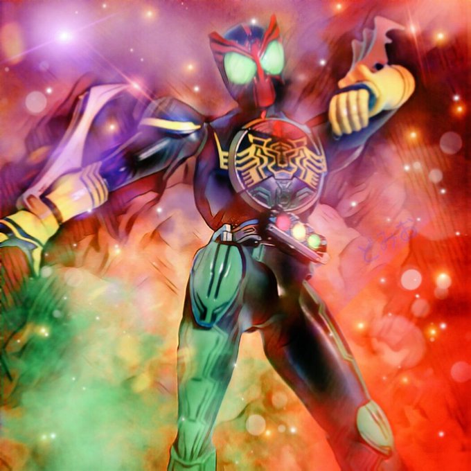 仮面ライダーオーズのtwitterイラスト検索結果