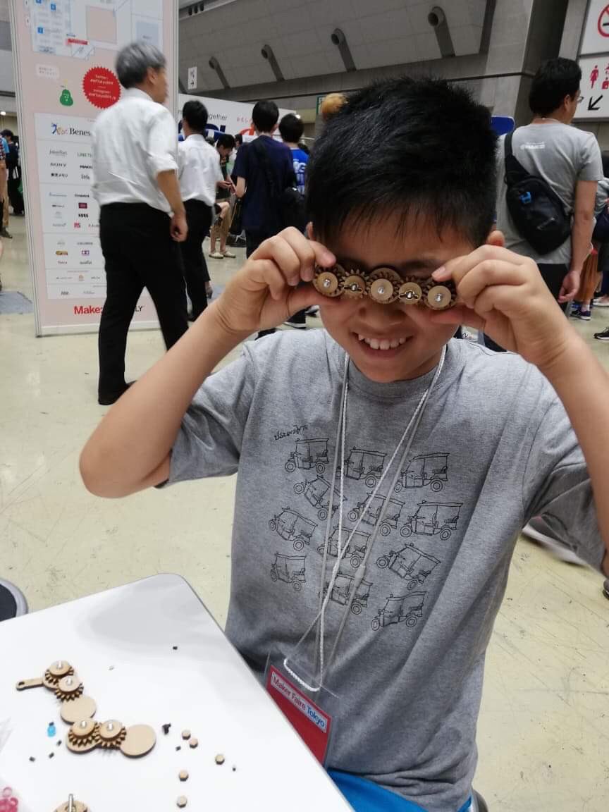 z3d_jag's tweet image. #jscad was a huge hit at #MakerFaireTokyo2019 
We had a great time showing #openjscad V2 to new folks
And the hands on project for kids was a hit