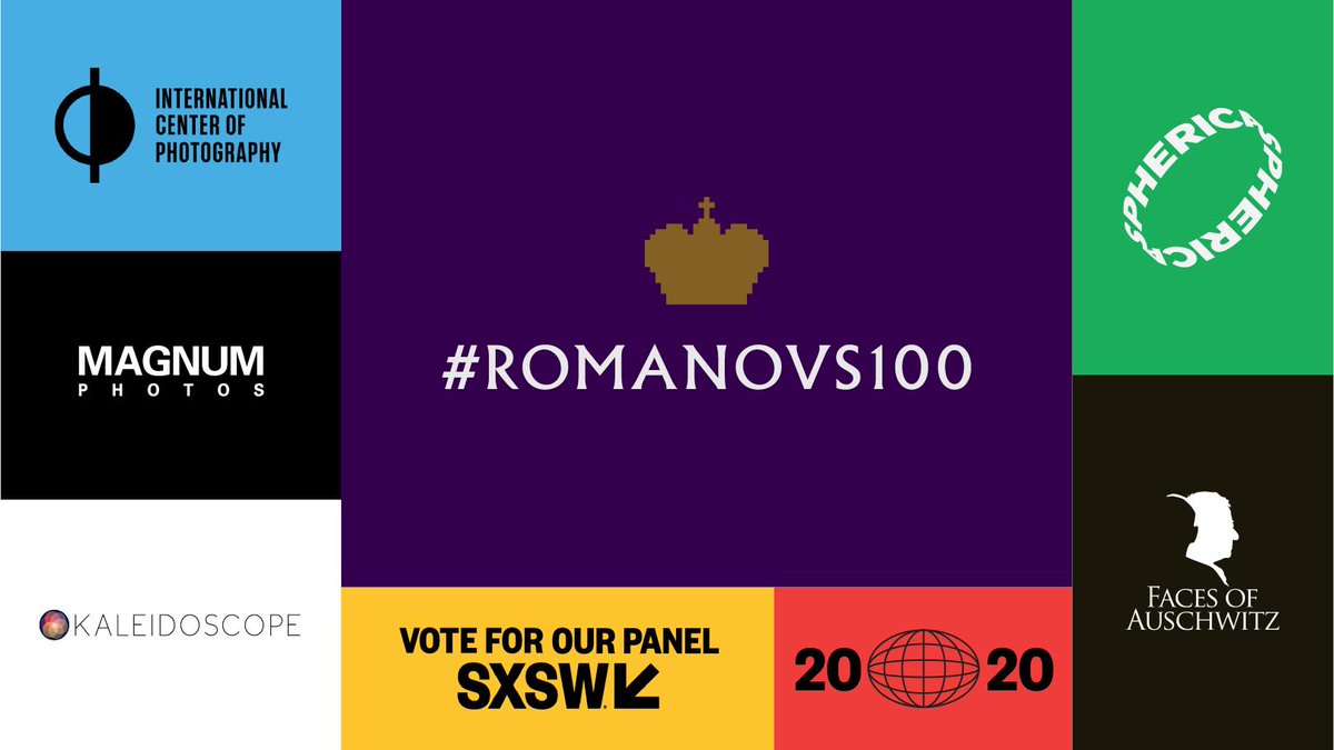 ‘Storytelling? Storycrafting! Power of Visual Arts’ 

<a href="/Romanovs100/">Romanovs100</a> team is preparing a panel at #SXSW2020 ft <a href="/MagnumPhotos/">Magnum Photos</a> <a href="/Fiona_Rogers/">Fiona Rogers</a> <a href="/marinamaral2/">Marina Amaral</a> <a href="/KaleidoVR/">Kaleidoscope</a> <a href="/RJPinnell/">René 🌱 Invest in Creativity</a> #PanelPicker

We need your vote!
✅Create an account bit.ly/SXSWID
✅Vote bit.ly/Romanovs100SXSW