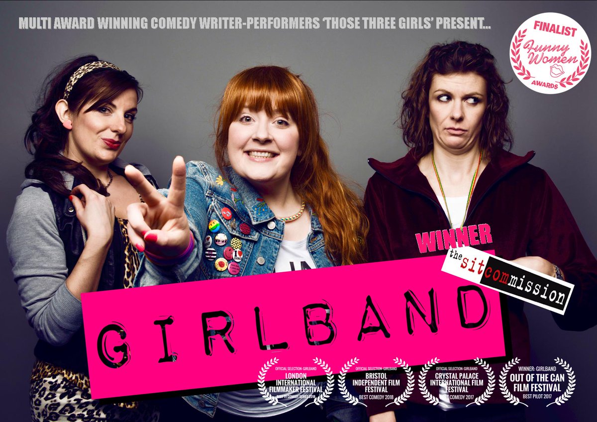Th0seThreeGirls's tweet photo. We were inspired to film #GIRLBAND after reading an interview @rickygervais gave to @ShortList about The Office

'If we’d just sent off the script... it would still be in a drawer somewhere' https://t.co/XUkPADwMIa

5 yrs of hard work later, here it is ❤️

https://t.co/nzffCMbqZb https://t.co/xQcV4tYUAj