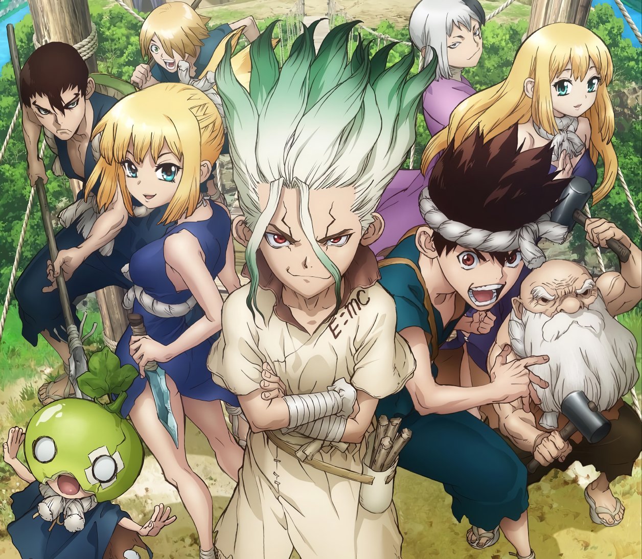 TGSmurf On Twitter Those Kohaku Ruri Faces On The Last Dr Stone 