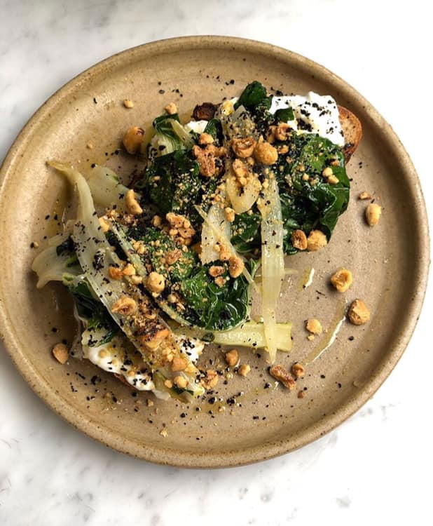 TopTasteUK's tweet photo. #HotTip Such a beautiful plate of food! made from Fresh ricotta, Garlic chard, Hazelnuts and Black Chili at @26GRAINS 🥘🥗 https://t.co/JLFdcEmBWc