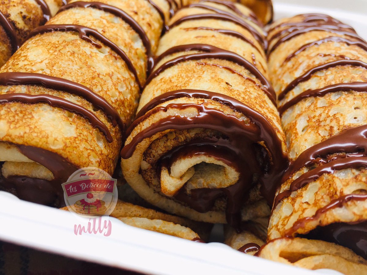 DelicesMilly's tweet photo. Crêpes au chocolat 💕
5 à 1000fr

Mentionne quelqu’un qui devra t’en offrir. Cette personne peut être toi même. 😉

#LesDélicesDeMilly https://t.co/vzH4DUlOWm
