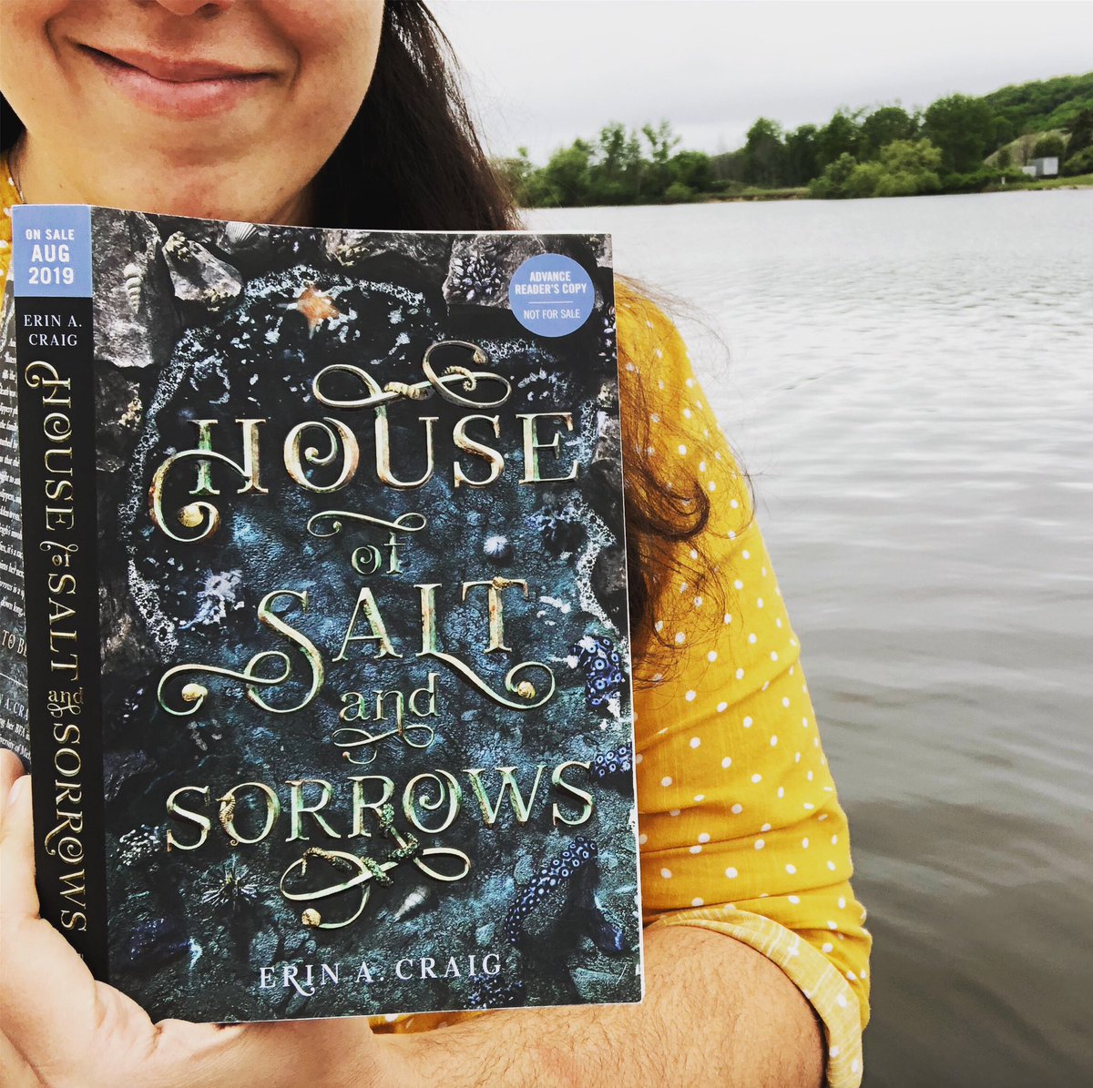 Today is the day! HOUSE OF SALT AND SORROWS has washed ashore, out of the sea and into the world!