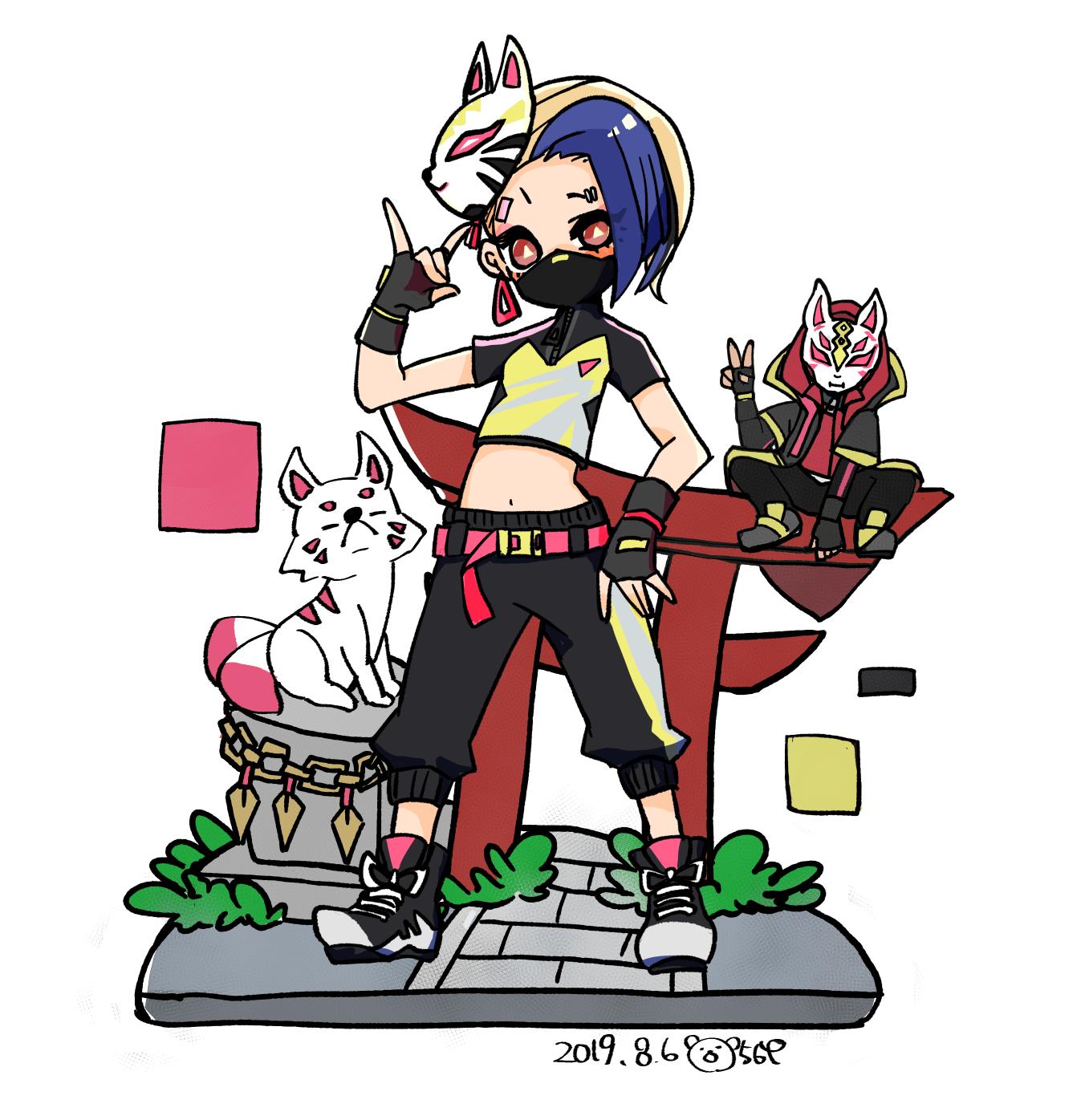 くまごろし カタリストちゃん フォートナイトイラスト Fortnite くまごろし カタリストちゃん フォートナイトイラスト Fortnite