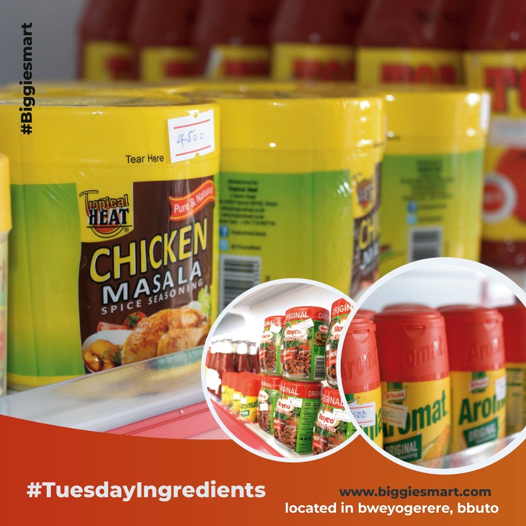 biggiesmartug's tweet photo. Homes come together when meals are prepared ~ get the best ingredients to make the perfect meal and turn your house into a #home
Visit us in Bweyogerere Bbuto near Luyanzi college
Call for deliveries - 0788644749
#Biggiesmart #PerfectMeals https://t.co/9JDO4pkZ53