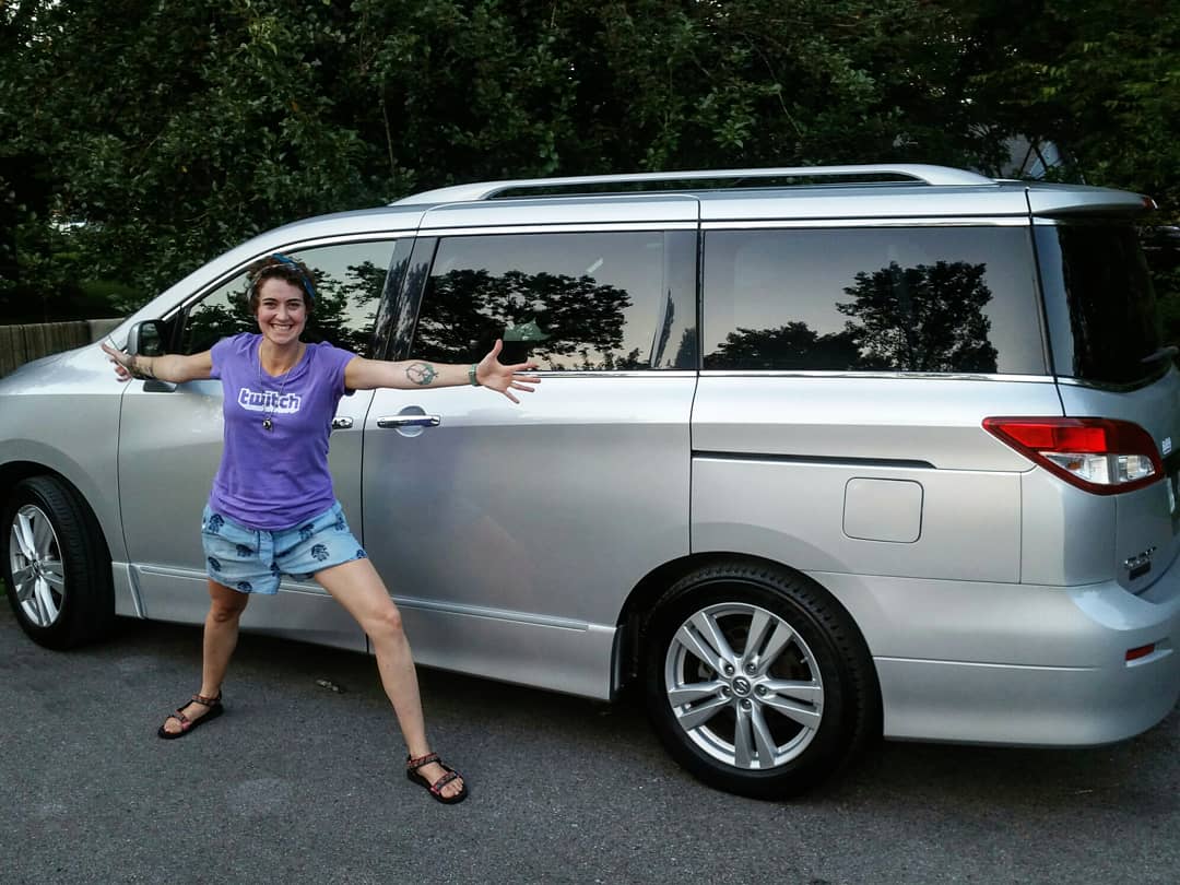 MrsCleverKill's tweet photo. New ride! ๐
Same ole dreams! ๐
#twitch #nissan #allthefeatures #quest #prisonpose #cleverkillinit https://t.co/MCrUxtPvLu