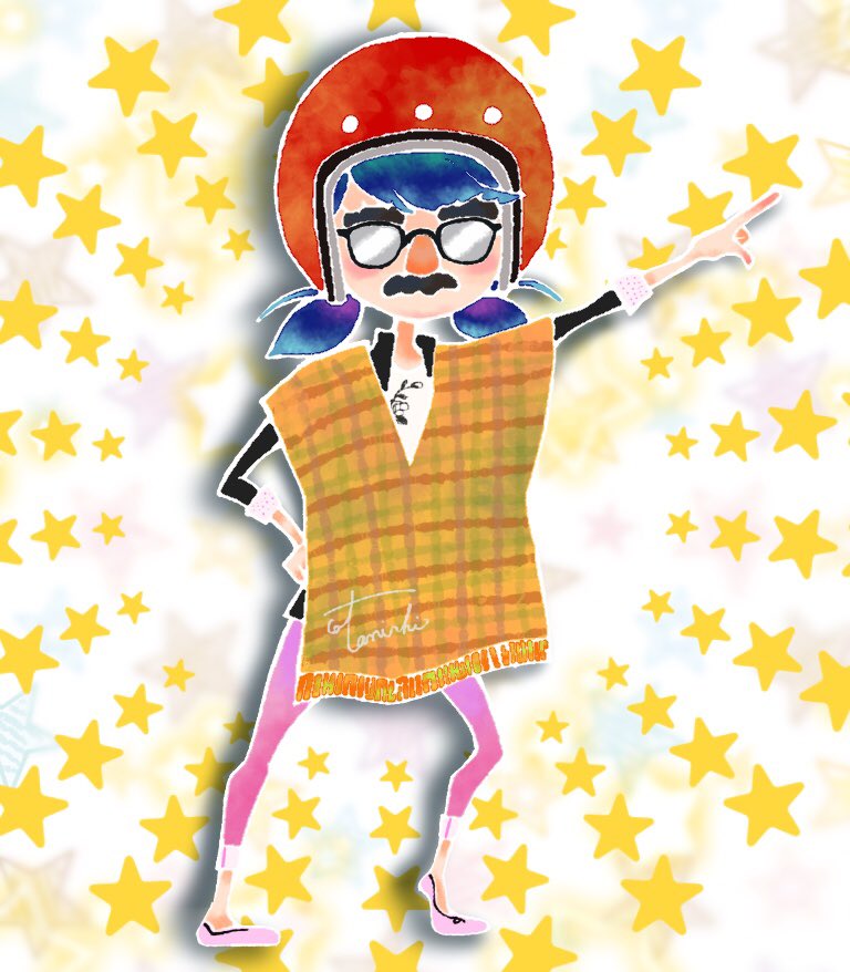 コタニシ 𓎡𓍯𓏏𓄿𓈖𓇌𓐚𓇌 Pa Twitter 描きたかったもの その ﾊﾟｰﾃｨｰｸﾗｯｼｬｰでの変装マリネット あの踊ってるとこ好き 振付け知らなくてワンテンポ遅れてるとことかｗ 何より 自分の好きな人と自分を好きな人達の前でこの格好できちゃうマリネット可愛い