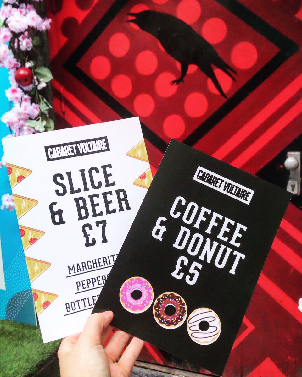 Cabaret Voltaire (@cabaretvoltaire) on Twitter photo Come inside our cosy cafĆ© + fill your tum with these scrumptious deals. š©
The perfect āpick me upā to set you up for a full day at the <a href="/edfringe/">Edinburgh Festival Fringe</a> š Come inside our cosy cafĆ© + fill your tum with these scrumptious deals. š©
The perfect āpick me upā to set you up for a full day at the <a href="/edfringe/">Edinburgh Festival Fringe</a> š