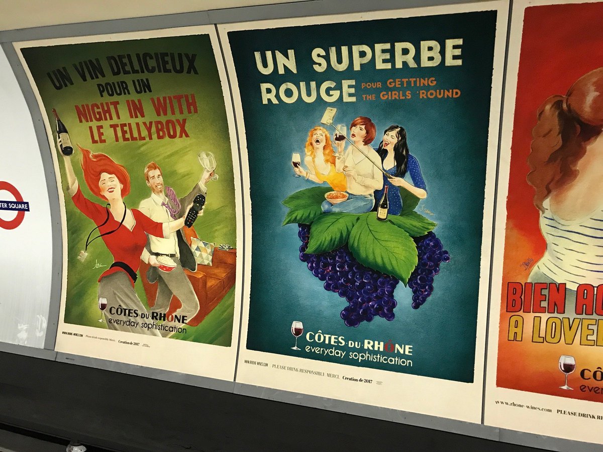 joefattorini's tweet photo. @PlanetVictoria Whoever it was they need to ask @creature_dan โs team to make more of those brilliant ads that were on the tube https://t.co/J0KuQGcrb4