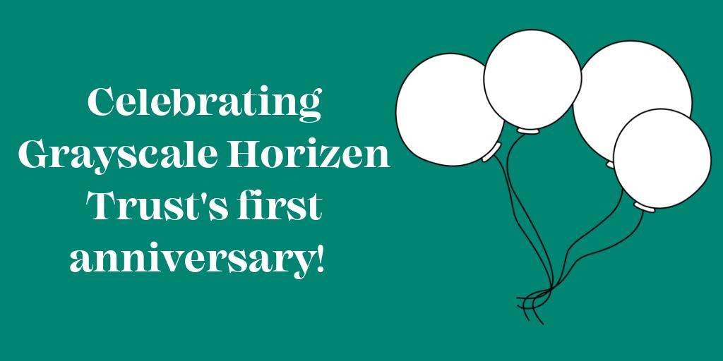 Grayscale's tweet photo. Grayscale Horizen Trust is ONE YEAR OLD today! 
$ZEN https://t.co/XKcLaZc15L