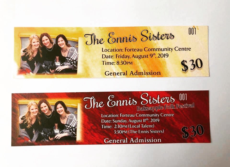 ENNISmusic's tweet image. We’re performing for the 40th Annual @bakeappleff in Forteau, Labrador this weekend! 
#KeepingTime #Summer2019 @maureen_ennis @HipDubT