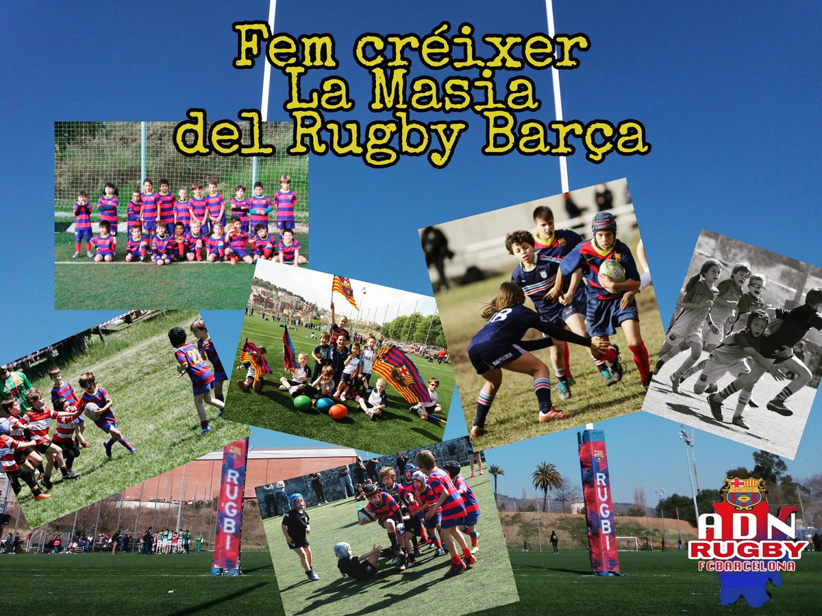 avrfcb's tweet photo. La MASIA de la AVRFCB RUGBY BARÇA, invitamos a niñas y niños de 4 a 16 años, a jugar con nosotros.
Para más info., mandar privado o escribir a: 
ass.rugbyfcb@gmail.com https://t.co/ZyspV6Eg2w