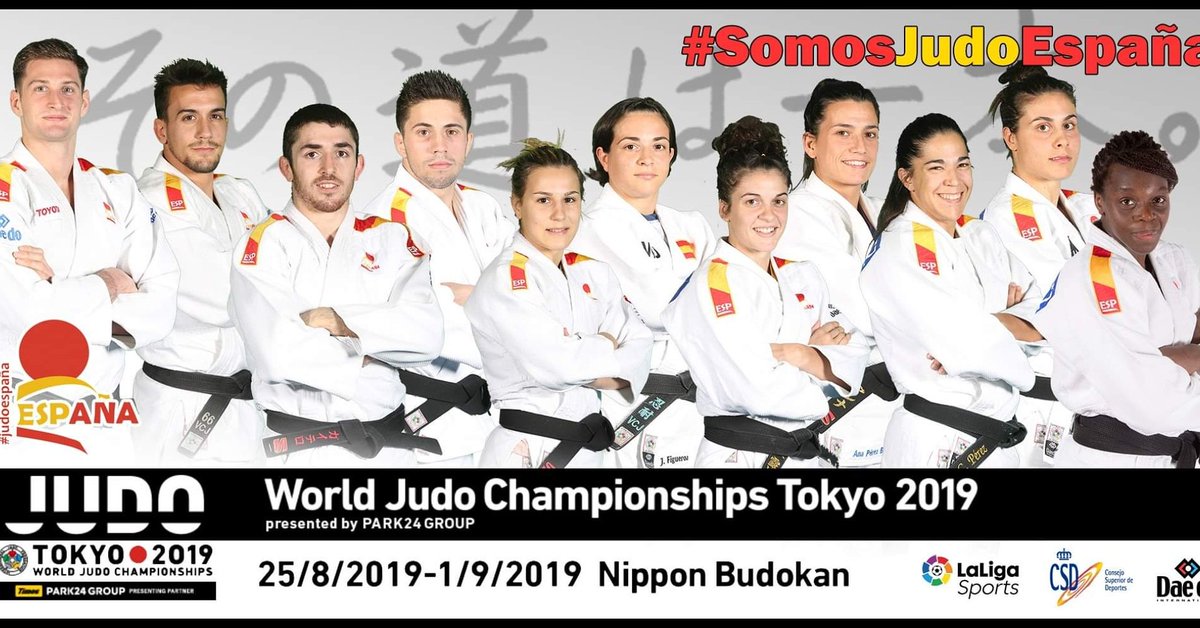 Equipo español para el Campeonato del mundo Absoluto 2019!!! 🔜 #WorldChampionshipTokyo2019 #JudoEspaña #SomosJudoEspaña #JudoStabiaMérida #JudoCARMadrid #SomosDeporte #FundaciónJyD #DxTExtremadura #MujeresHastaLaCima