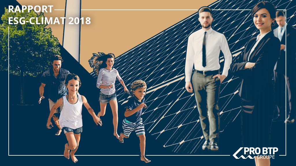 PROBTP_Groupe's tweet photo. [#Publication] Le rapport ESG-Climat 2018 de PRO BTP est en ligne et à consulter par ici https://t.co/vCB1nE7jYT https://t.co/NUpsYDCKEa