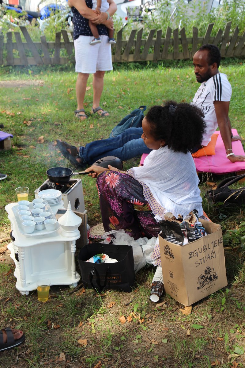 pandpas's tweet photo. Today we are presenting traditional Eritrean coffee drinking ceremony in pictures! ☕️☕️Eritreans, who live in Maribor presented this special custom within a recent PandPAS event-Let`s meet Eritrea. https://t.co/DDkEEM91qq