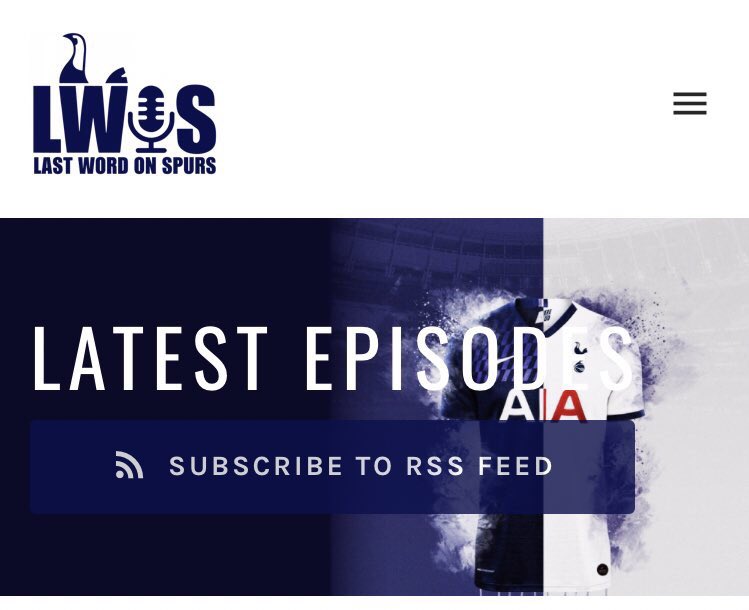 LastWordOnSpurs's tweet photo. We would like to take this chance to thank @JystCreative for creating our brand new @LastWordOnSpurs website:

https://t.co/C5E7RSyiNy

If you have not already take a look, this will feature all our podcasts, articles, blogs and so much more content to come your way.

#THFC #COYS https://t.co/6JdzsZs8SX