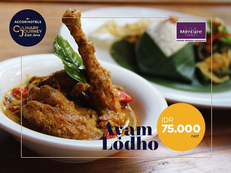 MercureSurabaya's tweet photo. selamat menikmati perpaduan rasa antara gurih dan pedas.
.
Ayam Lodho
IDR 75.000
Reservasi 031-5623000
#FeelWelcome
#AccorHotelsInEastJava
#mercuregrandmiramasurabaya https://t.co/K62frX9wMF