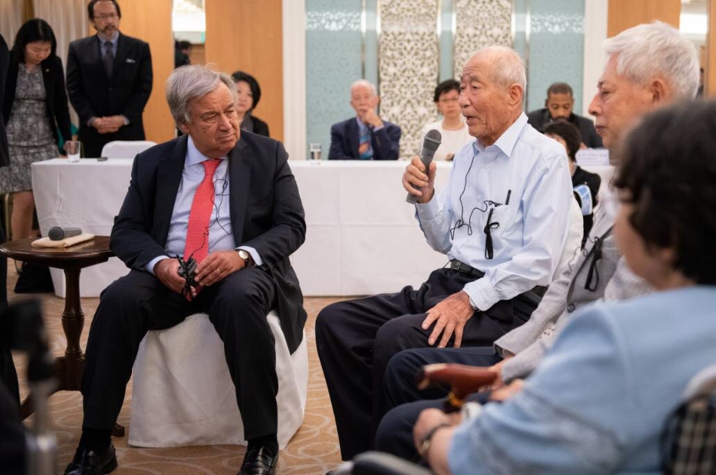 There is no stronger case for a world free of nuclear weapons than the stories of survivors of the Hiroshima and Nagasaki bombings - some of whom I met last year in Japan.

We are indebted to them for their courage in reminding us all about the human cost of nuclear war.