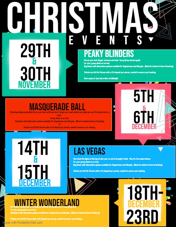 Staff Christmas bash Booking now for themed events <a href="/TheCivicQuarter/">The Civic Quarter</a> Great entertainment last year sold out with amazing feed back Just £25 per ticket DM for more info <a href="/RMitchell_NHS/">Richard</a> <a href="/Melplum34/">Melanie 💙</a> <a href="/SfhTheatres/">SFHTheatres</a> @SFHMaternity  <a href="/SFHFT/">Sherwood Forest Hospitals NHS FT</a>  #suportinglocalbusiness <a href="/SfhTheatres/">SFHTheatres</a> @SfhWard25