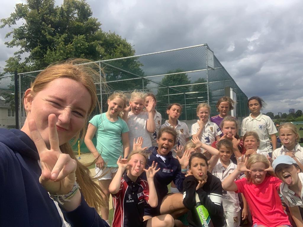 cricketforgirls's tweet image. 1 week + 3 camps + 3 different locations = lots of girls playing cricket!! @SportswomenSky @WomensSport