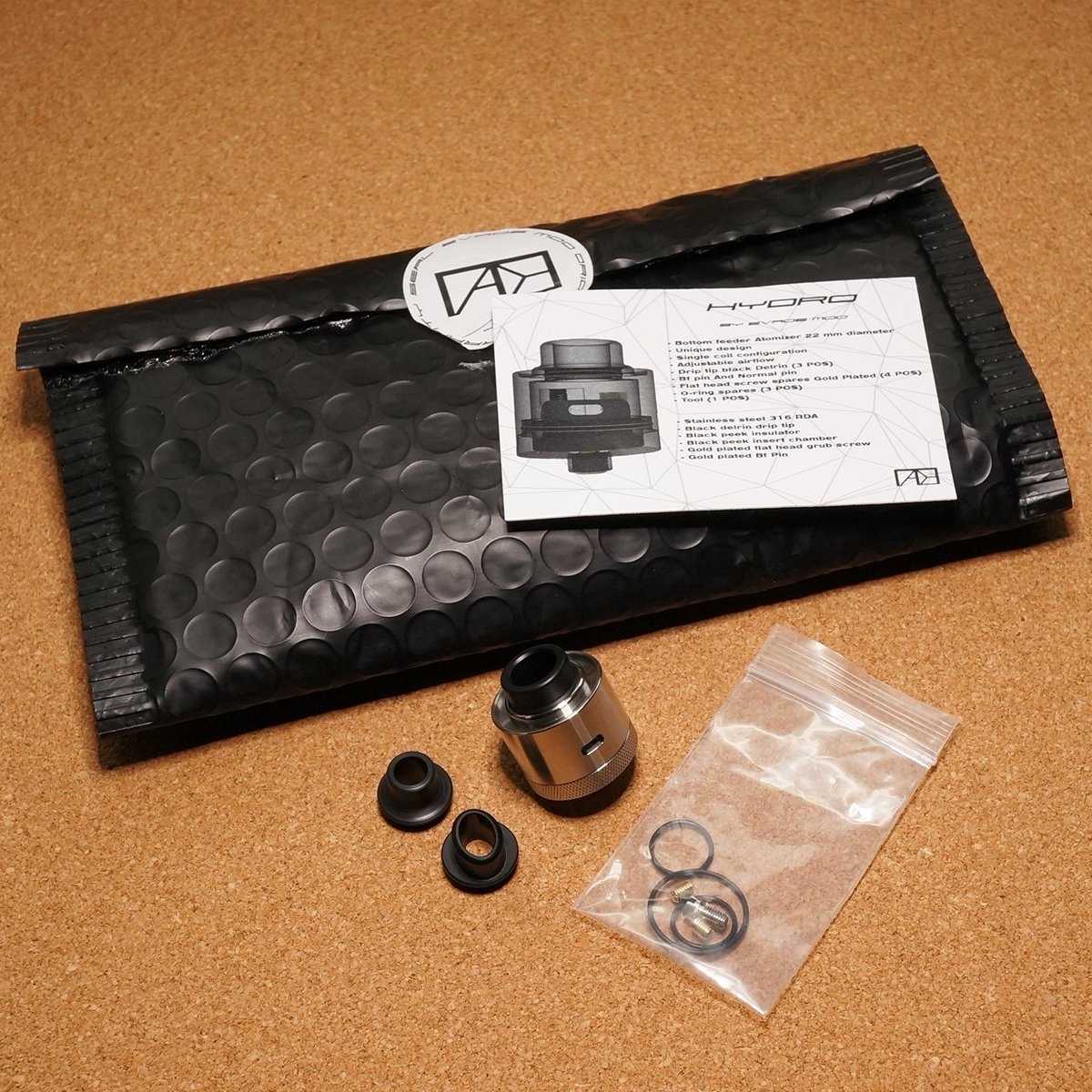 VAlphaline's tweet photo. お世話になっております。お手続きの済んだ「Evade Mod|Hydro RDA」は発送完了しました。到着まで、今しばらくお待ちください。今後共、何卒よろしくお願い申し上げます。#EvadeMod #Hydro #RDA #Vape #vape好きな人と繋がりたい https://t.co/5oIEXXRevJ
