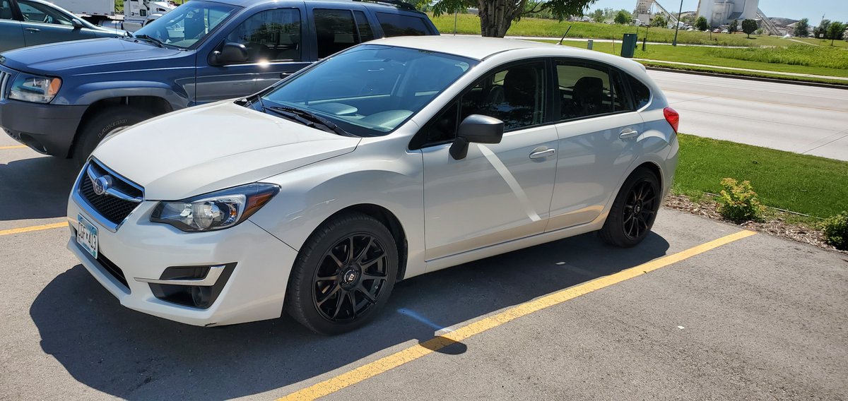 CodeZeroFargo's tweet image. We tinted this 2015 Subaru Impreza 50% on the front windows, and 35% on the rears!
#codezero #czdoesit #windowtint #Subaru