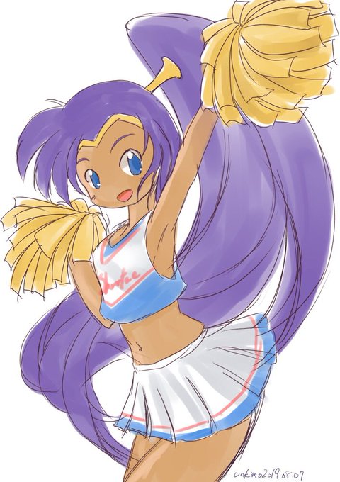 チアガールのシャンティさん 