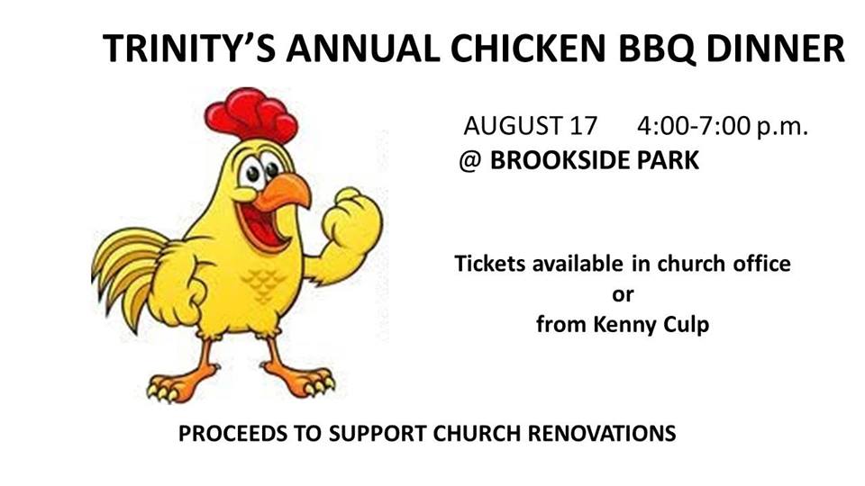 Trinity United Methodist Church Chicken Dinner wlqi977.com/event/trinity-…