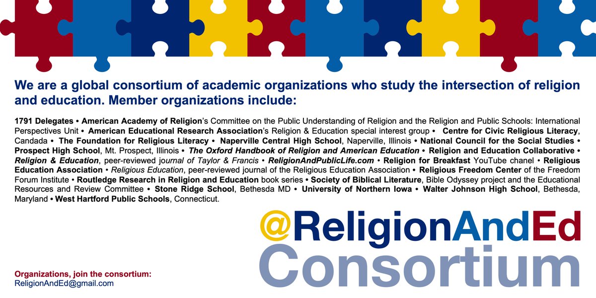 Religion and Education Consortium tweet media