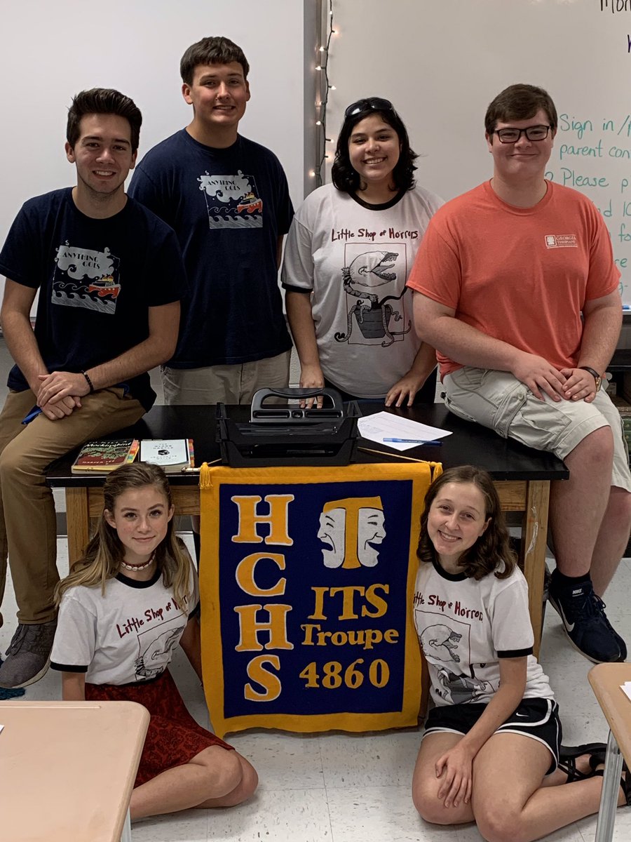 stageraiders's tweet photo. The officers for 2019-2020 are:

President - Grace Wills
Vice-President - Rylan Pugh
Treasurer - Jonah Free
Secretary - Katie-Claire Highsmith
Public Relations - Carson Sprinkle
Historian - Maria Garcia https://t.co/t7mHqBahQU