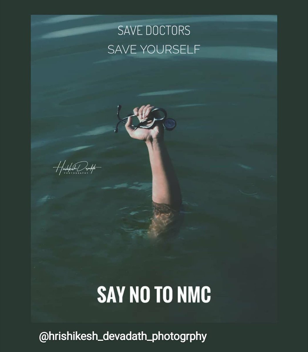 siriayinaparthi's tweet photo. #SayNoToNMCbill @comrade_doctor https://t.co/E5NvMSSBIT