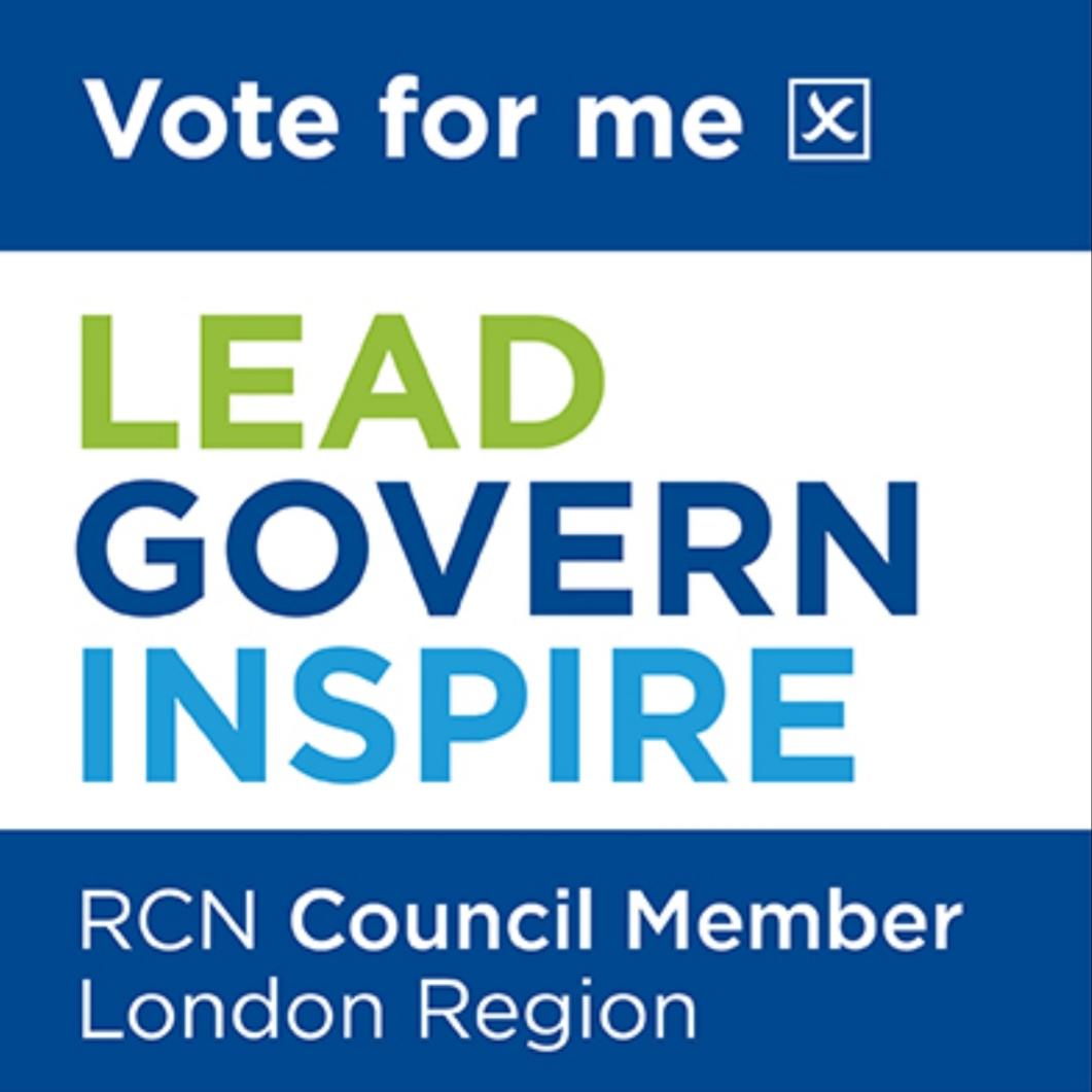 joan_myers's tweet photo. It would be an honour to represent the nursing workforce on RCN Council. Postal Ballot starts 5th September. Your vote will make it possible @fernandof1974 @McIntoshNichole @callender01 @MrsBosanquet @CNOBME_SAG @CrosbyNwaobi @FNightingaleF @SheilaSobrany @cynthiadavis249 https://t.co/pqDsVSav4W