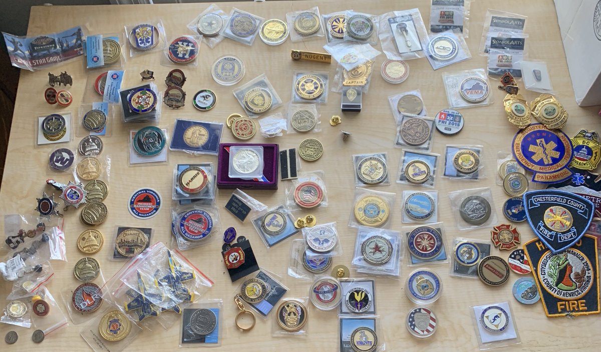 chiefnugent's tweet photo. What a Great Birthday and an #AmazingPresent from @mrschiefnugent Cannot wait to display the countless Challenge Coins from so many friends over the years. #MoreToCome https://t.co/7qEGi8U8ku