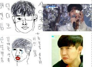 _peachxslate's tweet photo. ซองอูวาดสาวในซีรี่สวยเชียวนะตัดภาพมาที่วาดเมมเบอร์วนว5555555 https://t.co/G6XSY0eqCA